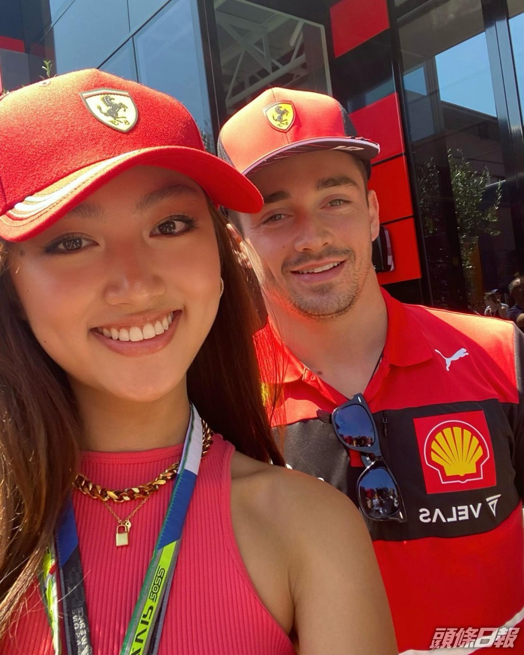 任晴佳擁有健康膚色。